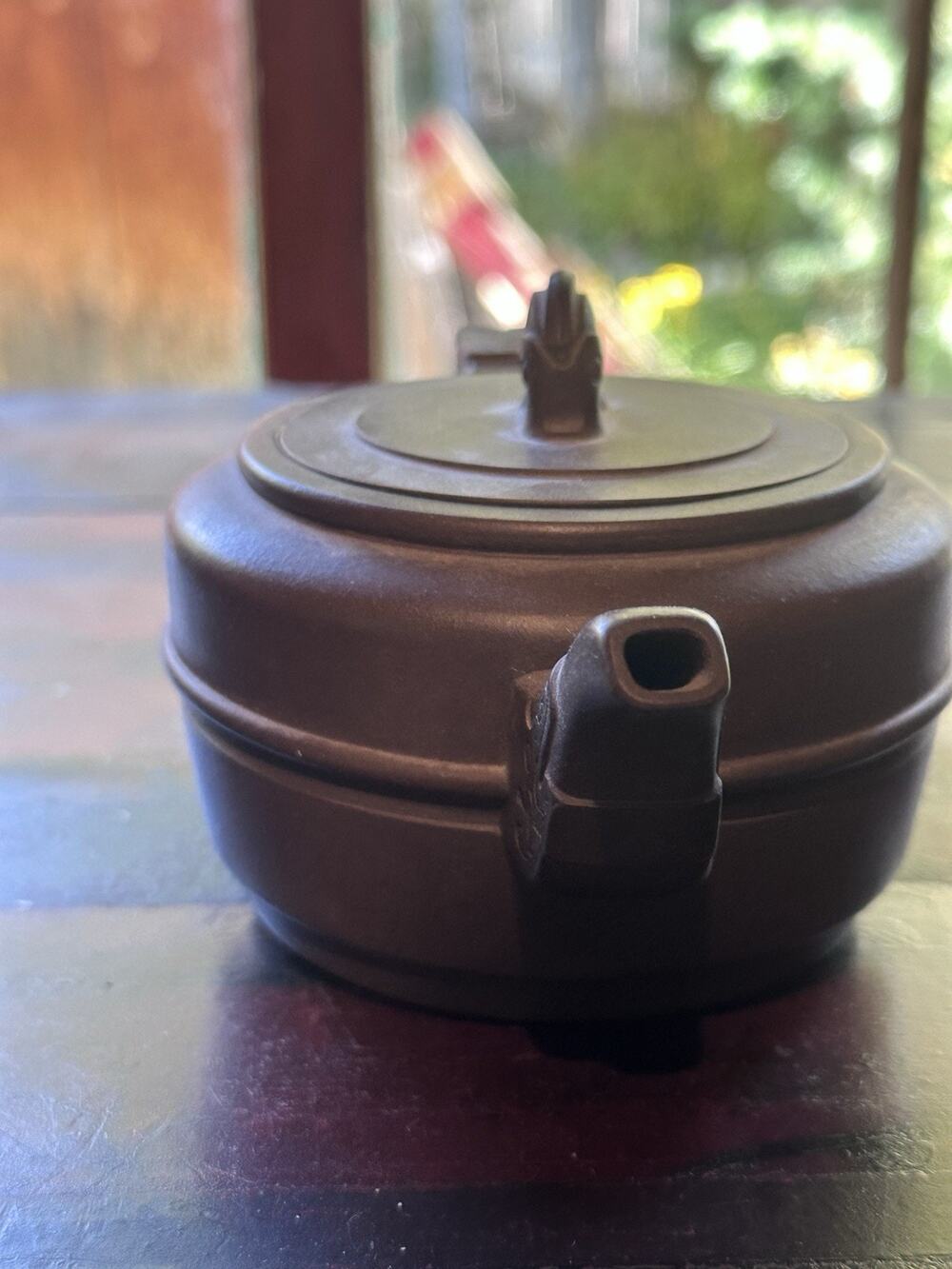 Authentic Yixing Zisha Teapot - Signed Cao Yanping 曹燕萍 Master Studio Purple Clay
